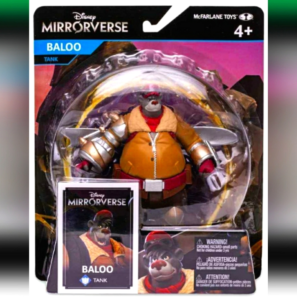 Disney Mirrorverse Baloo 5" Collectable Action Figure